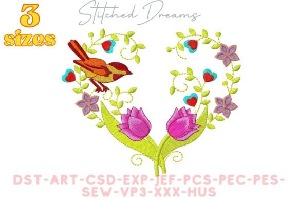 Bird and Flowers Embroidery Review