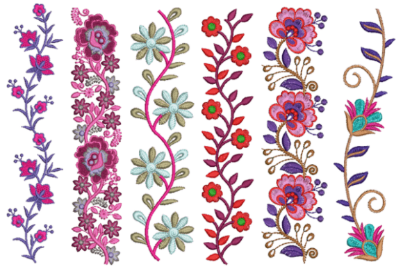 Dainty Floral Borders Set Review