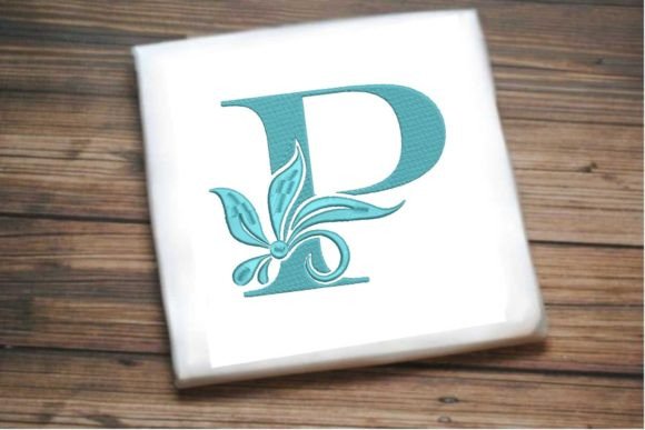 Elegant Floral Alphabet Letter P Review