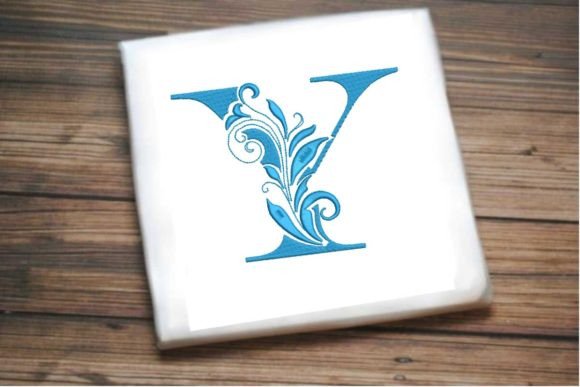 Elegant Floral Alphabet Letter Y Review