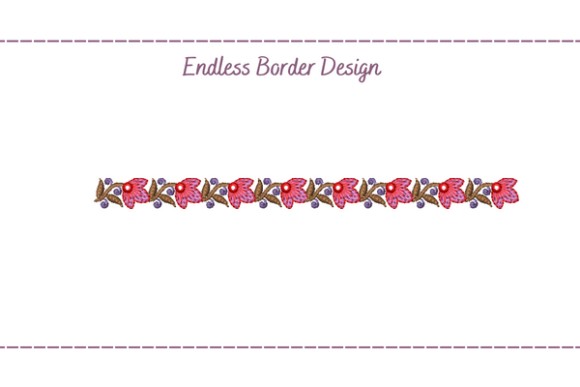 Endless Floral Border Review