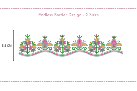 Floral Border Design Review for Boutique Sweatshirts