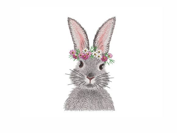 Floral Bunny Embroidery Design Review