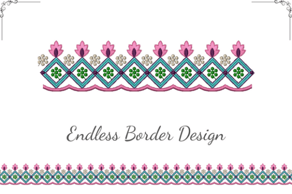 Floral Geometric Border: A Designer’s Holiday Review