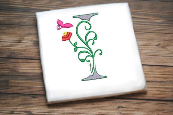 Floral Letter I with Butterfly: A Designer’s Review