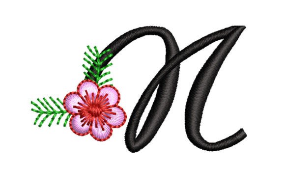 Floral Letter N Embroidery Review