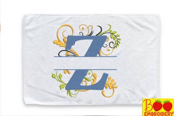 Floral Letter Z Embroidery Review