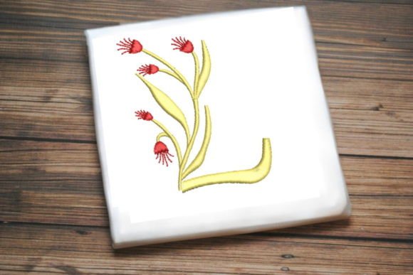 Floral Monogram Letter L: A Seasonal Design Review