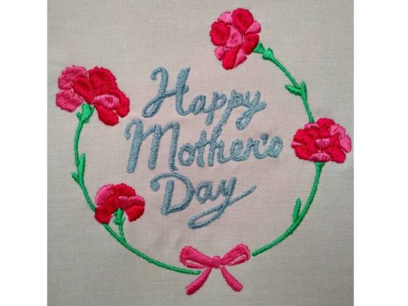 Floral Mother s Day Wreath