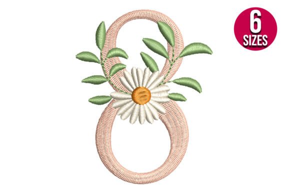 Floral Number Eight Embroidery Review