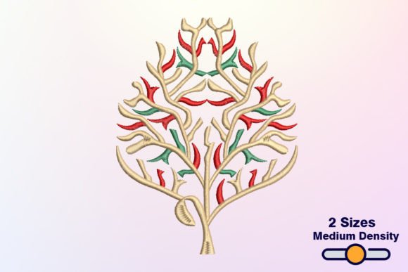 Floral Tree Embroidery Design Review
