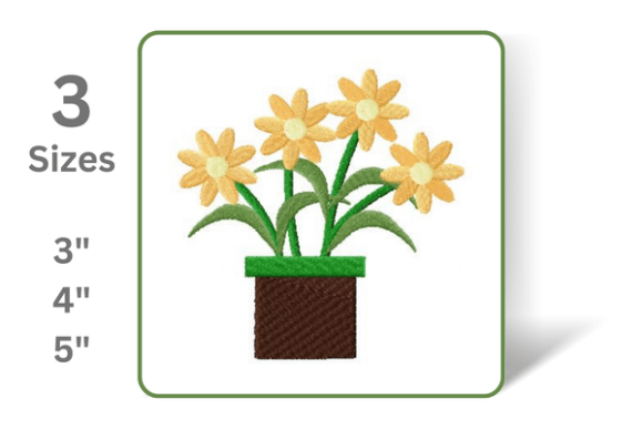 Flower Pot Embroidery Design Review