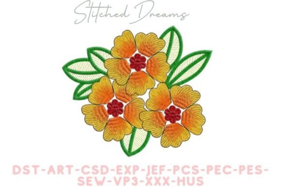 Flowers Digital Embroidery Design Review