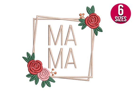 Mama with Floral Frame Review