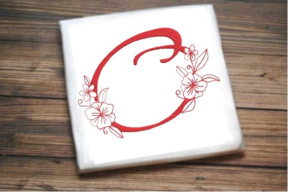 O Floral Monogram Letter Review
