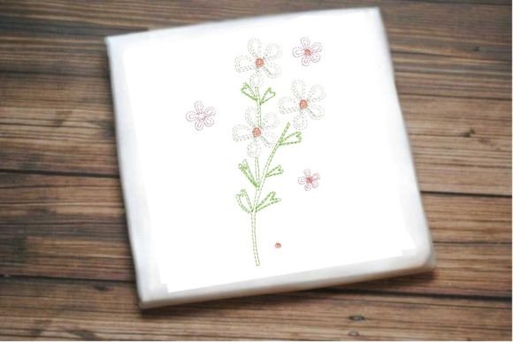 One Line Flower Bouquet Embroidery Review