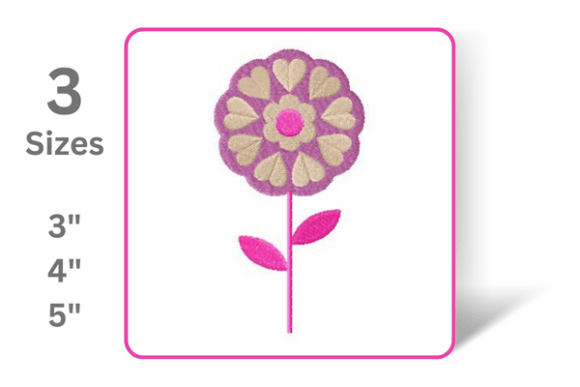 Pink Flower Embroidery Design Review