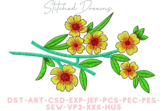 Vibrant Flowers Embroidery Design Review